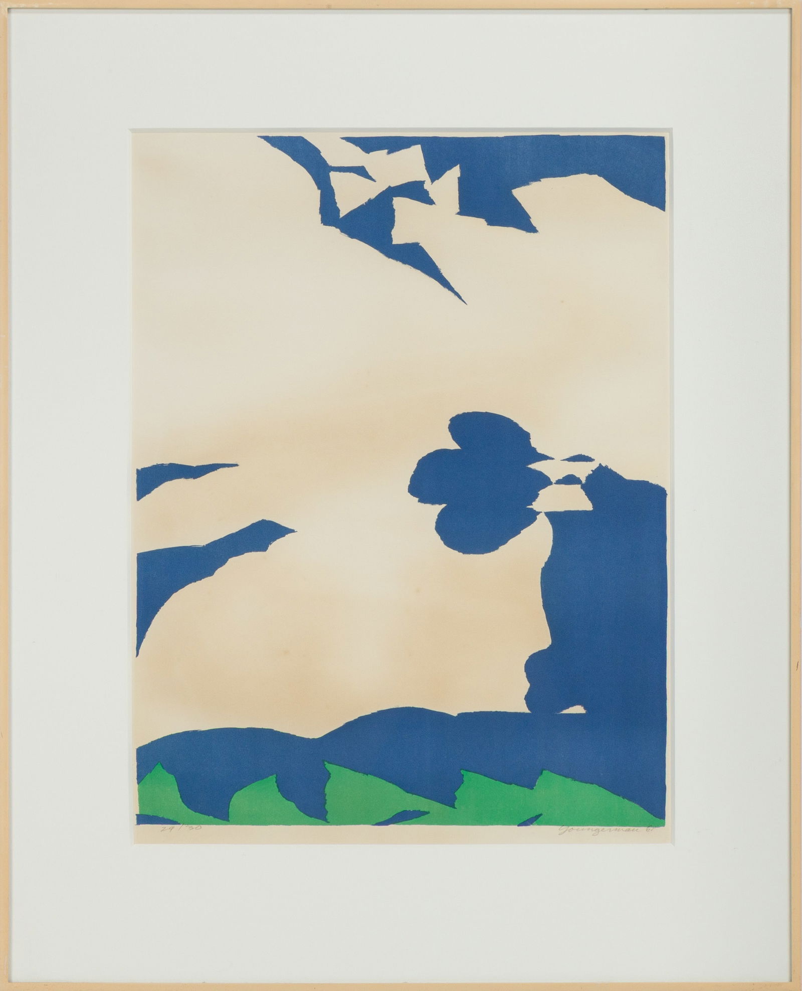 Jack Youngerman (American, 1926-2020) "Delphina" (1 of 5)