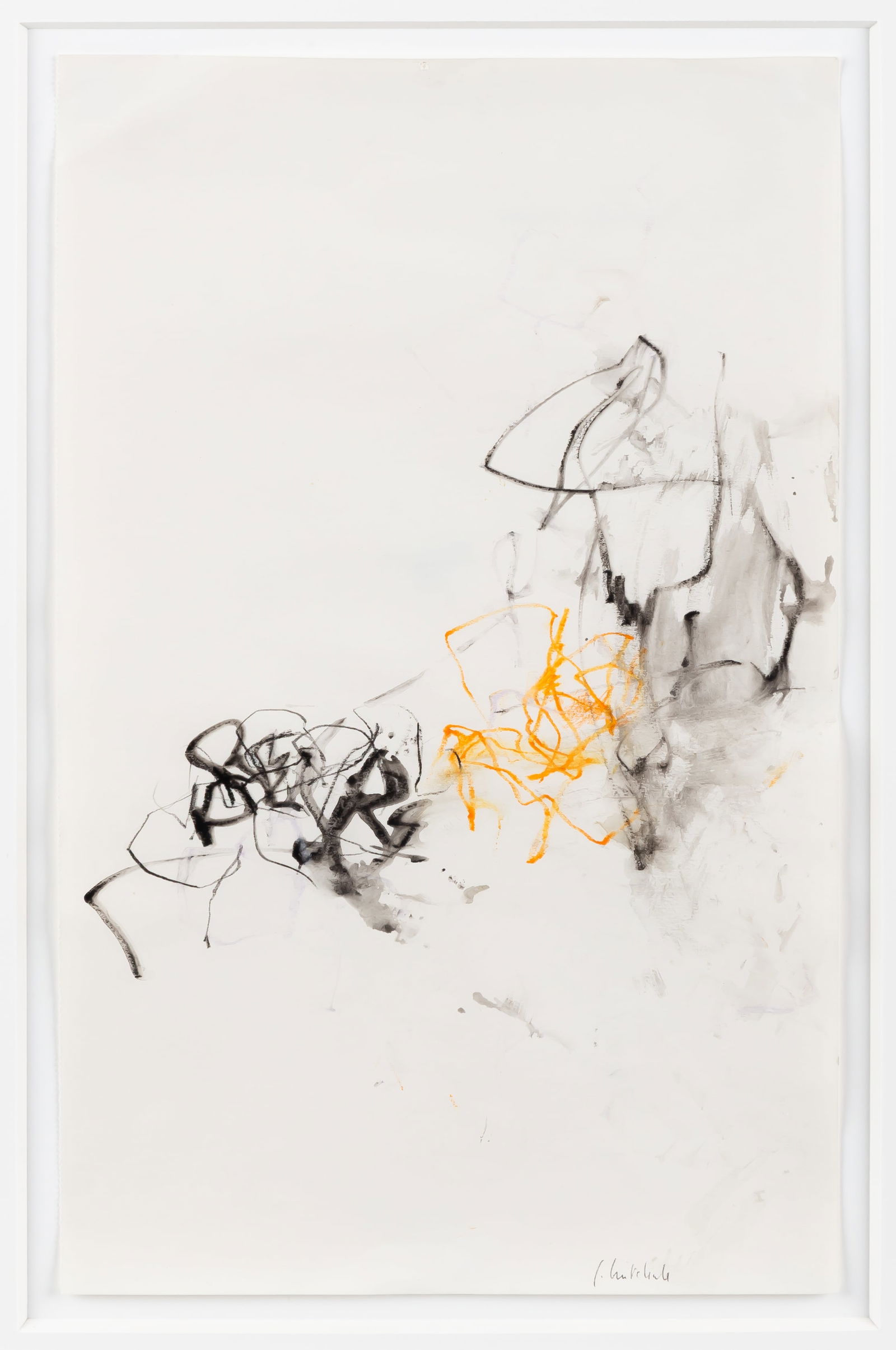 Joan Mitchell (American, 1925-1992) Study (1 of 4)