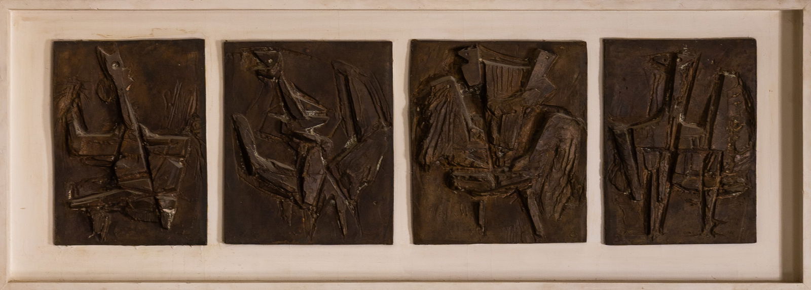 Bernard Meadows (British, 1915-2005) Four Reliefs on a Bird Theme (1 of 1)