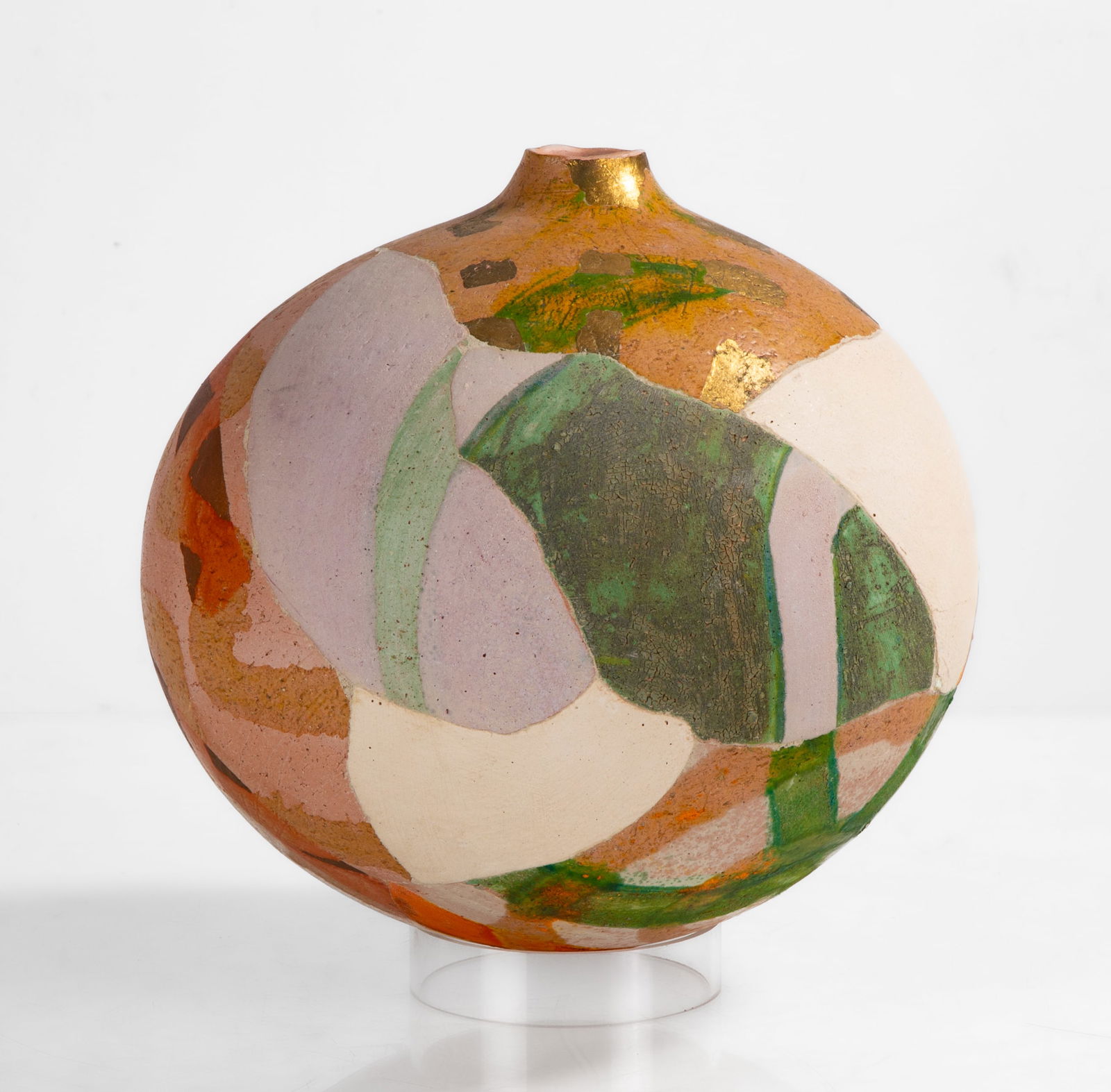 Rick Dillingham (American, 1952-1993) Earthenware Pot (1 of 6)