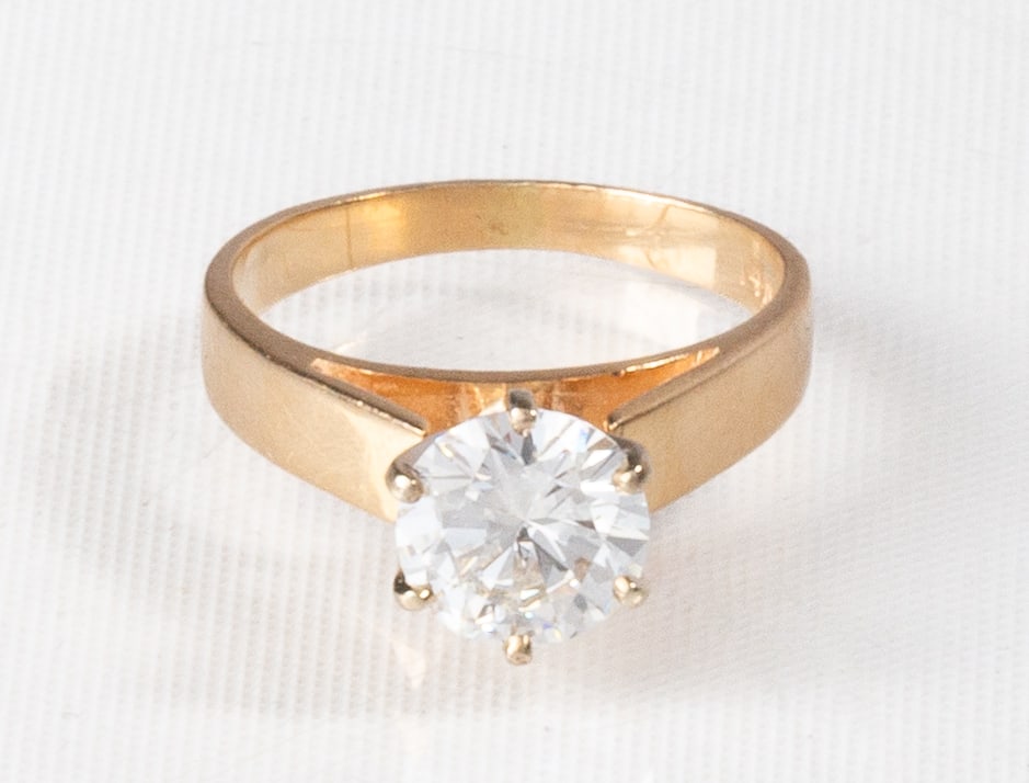 1.25 Carat Diamond Solitaire Ring - 2