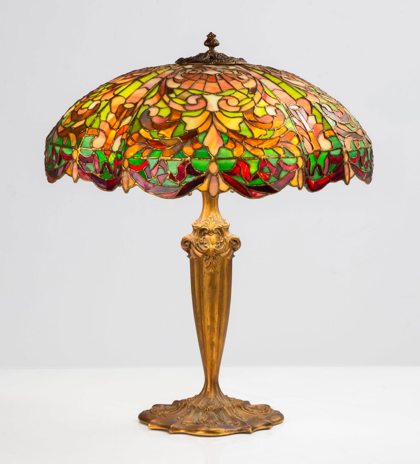 Duffner & Kimberly Louis XV Lamp (1 of 4)