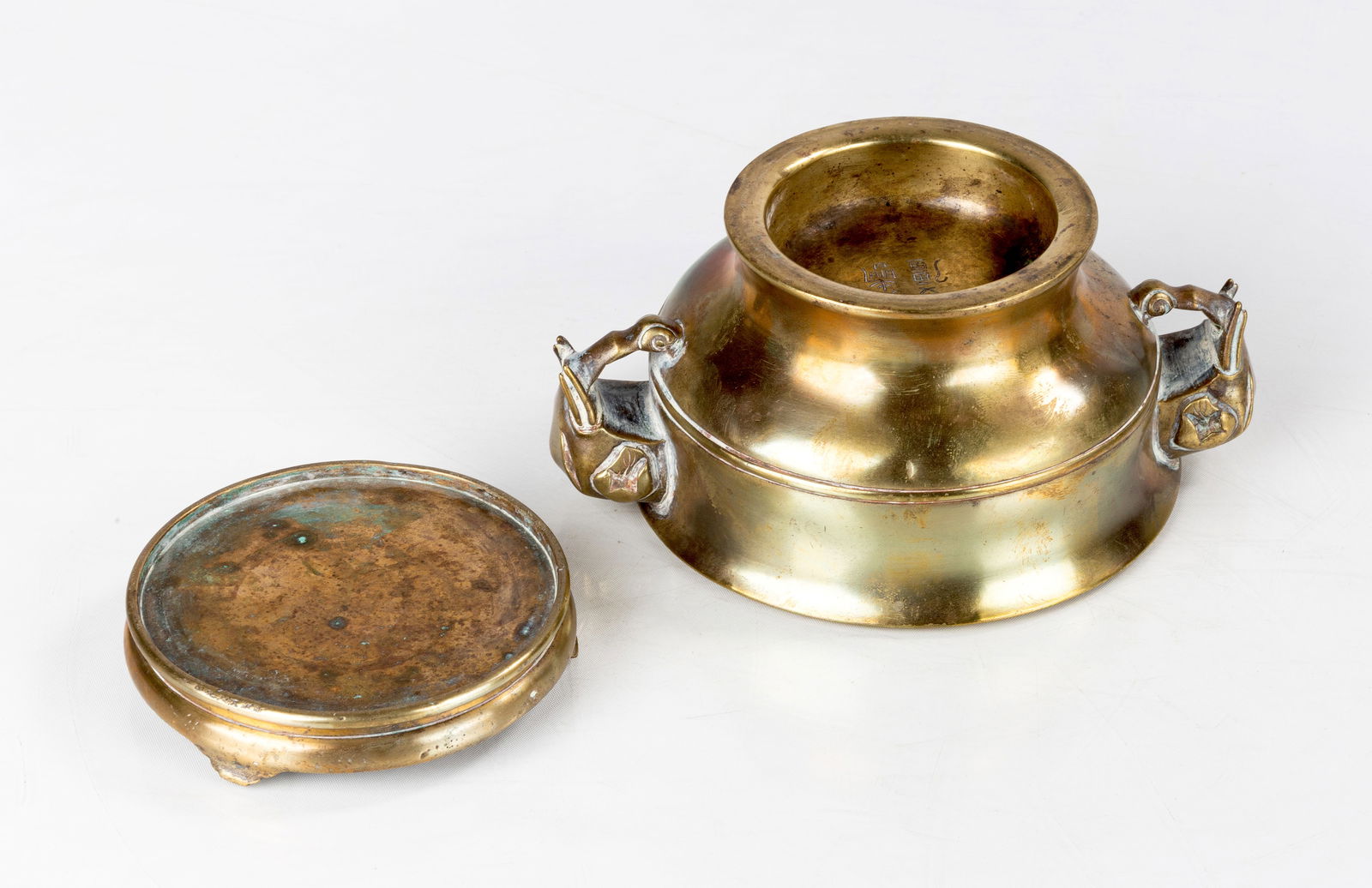 Chinese Bronze Censor - 4