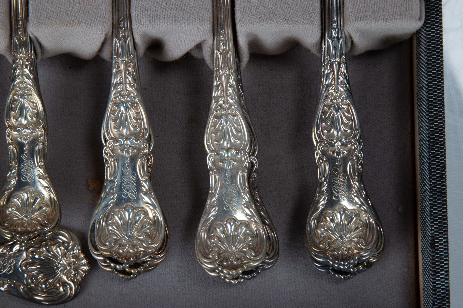 American Sterling Silver King's Pattern Flatware - 2