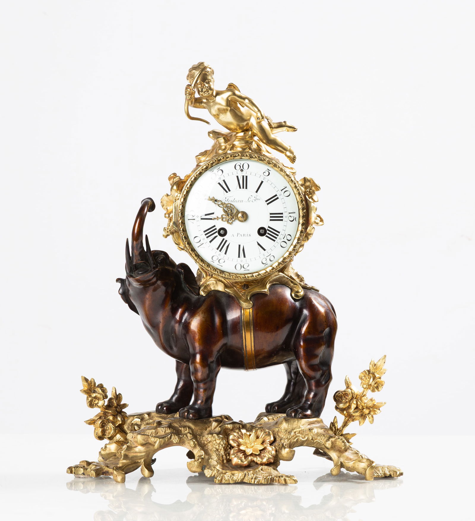 Festeau Le Jeune Louis XVI Style Mantel Clock (1 of 4)