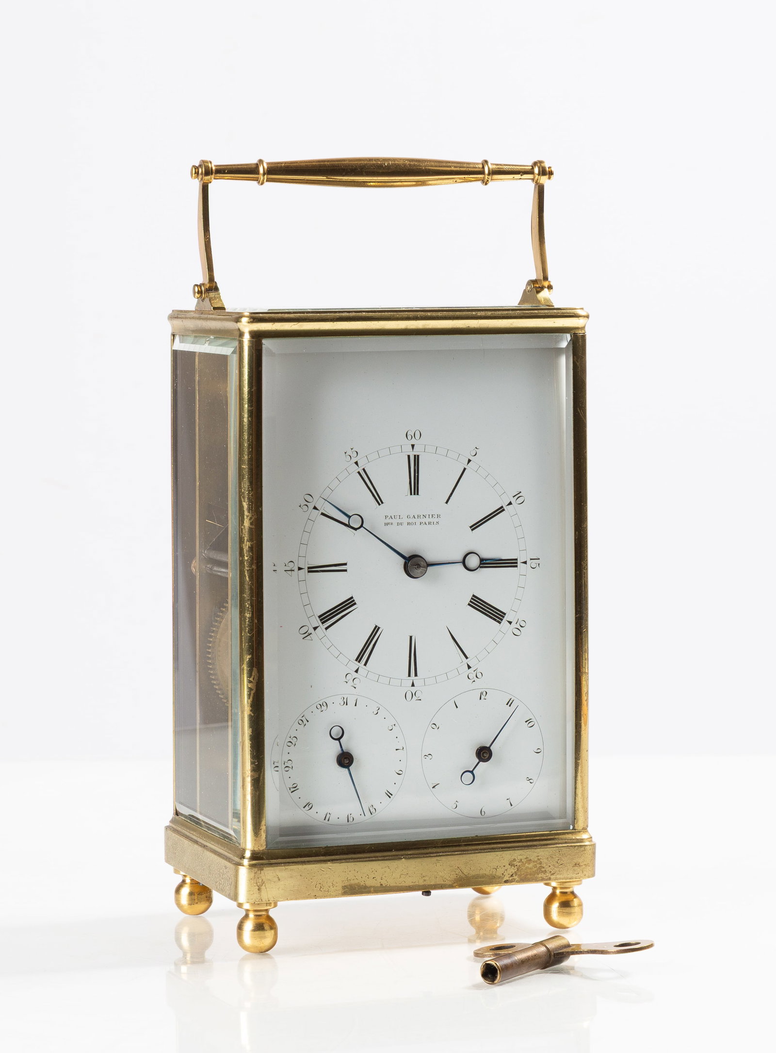 Fine French Giant Carriage Clock by Paul Garnier (1 of 5)