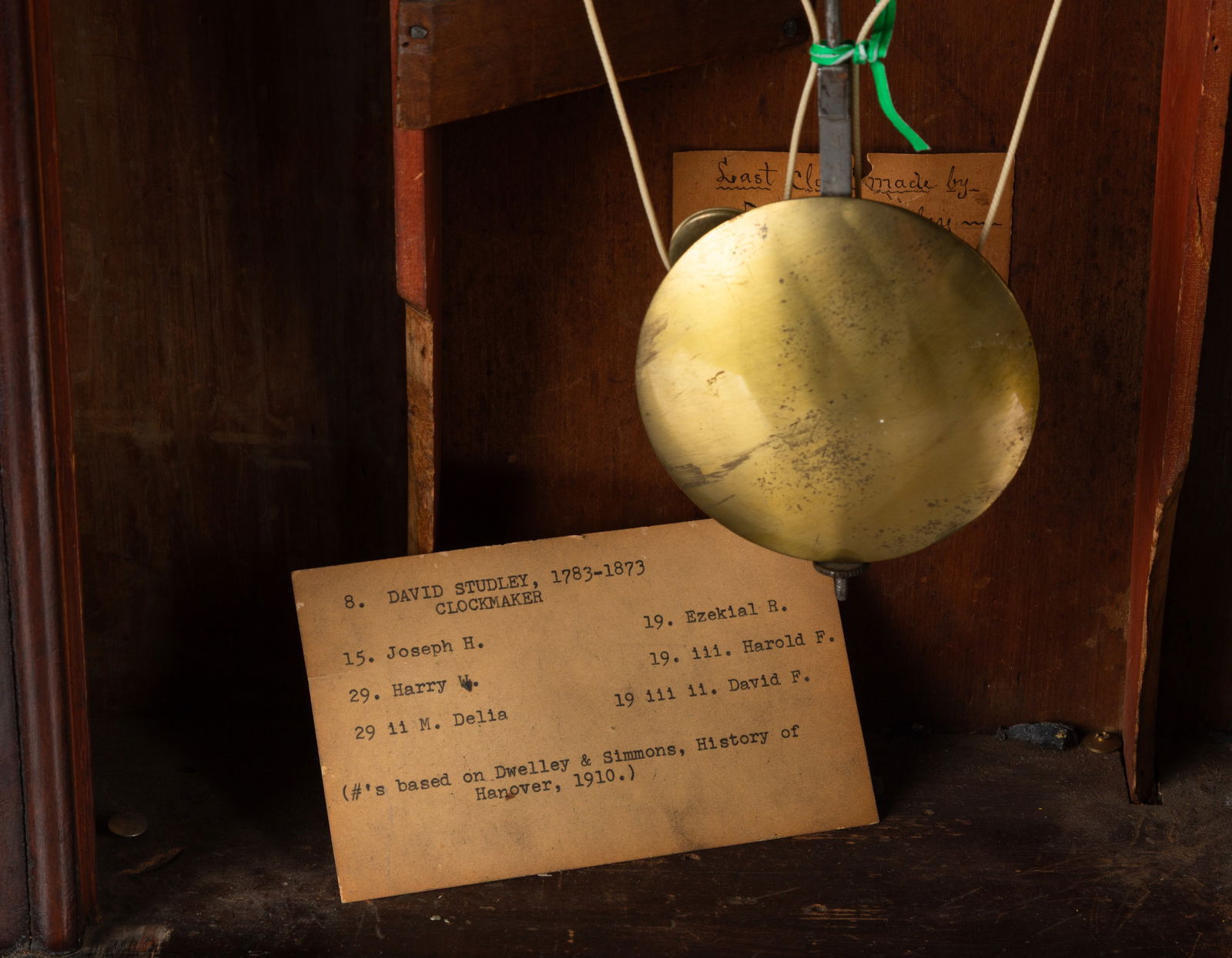 Daniel Studley Clock - 6