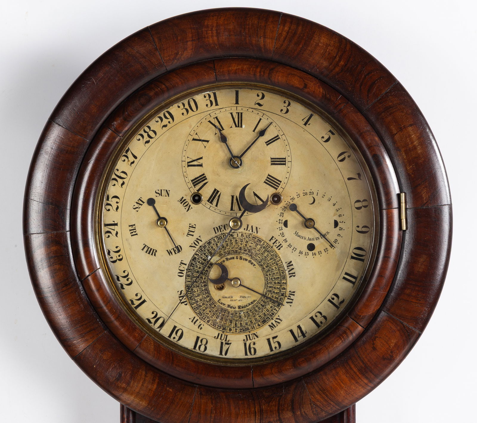 Gale Drop Calendar Clock - 2