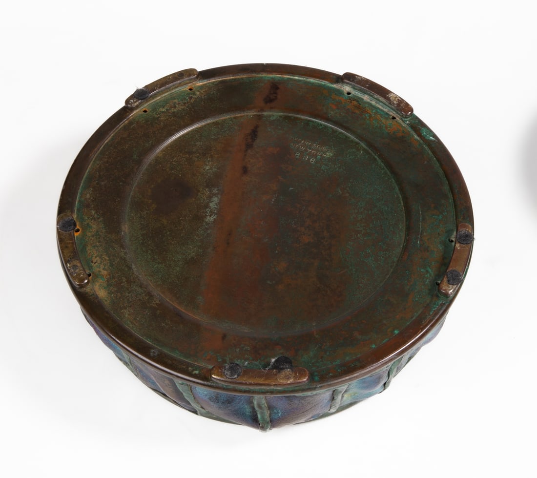 Tiffany Studios Turtleback Jardiniere - 2