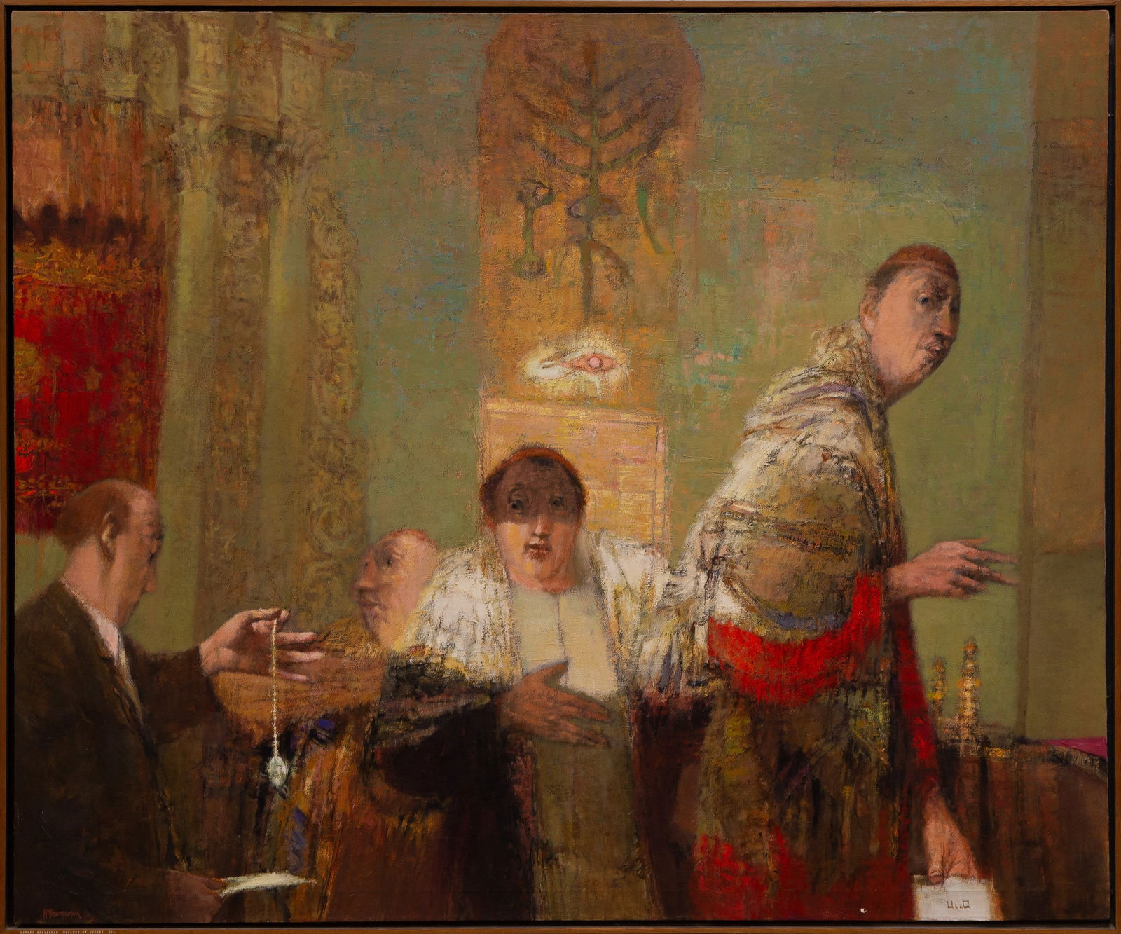 Harvey Breverman (American, 1934-2024) "College of Judges" (1 of 2)