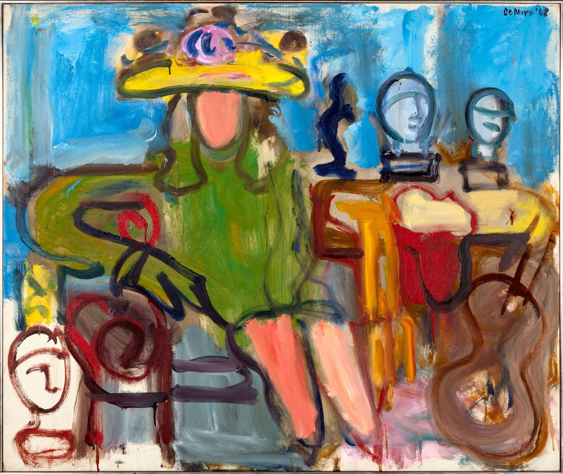Robert De Niro Sr. (American, 1922-1993) Figural Abstraction (1 of 5)