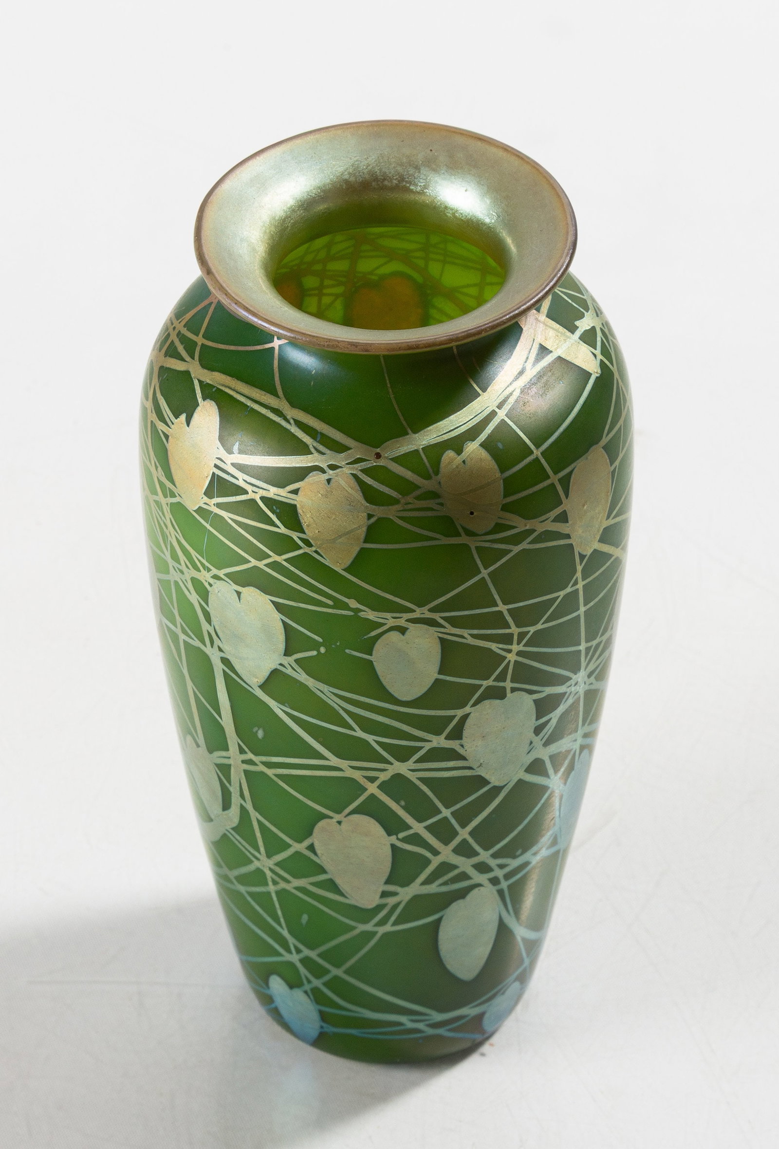 Steuben Decorated Vase - 3