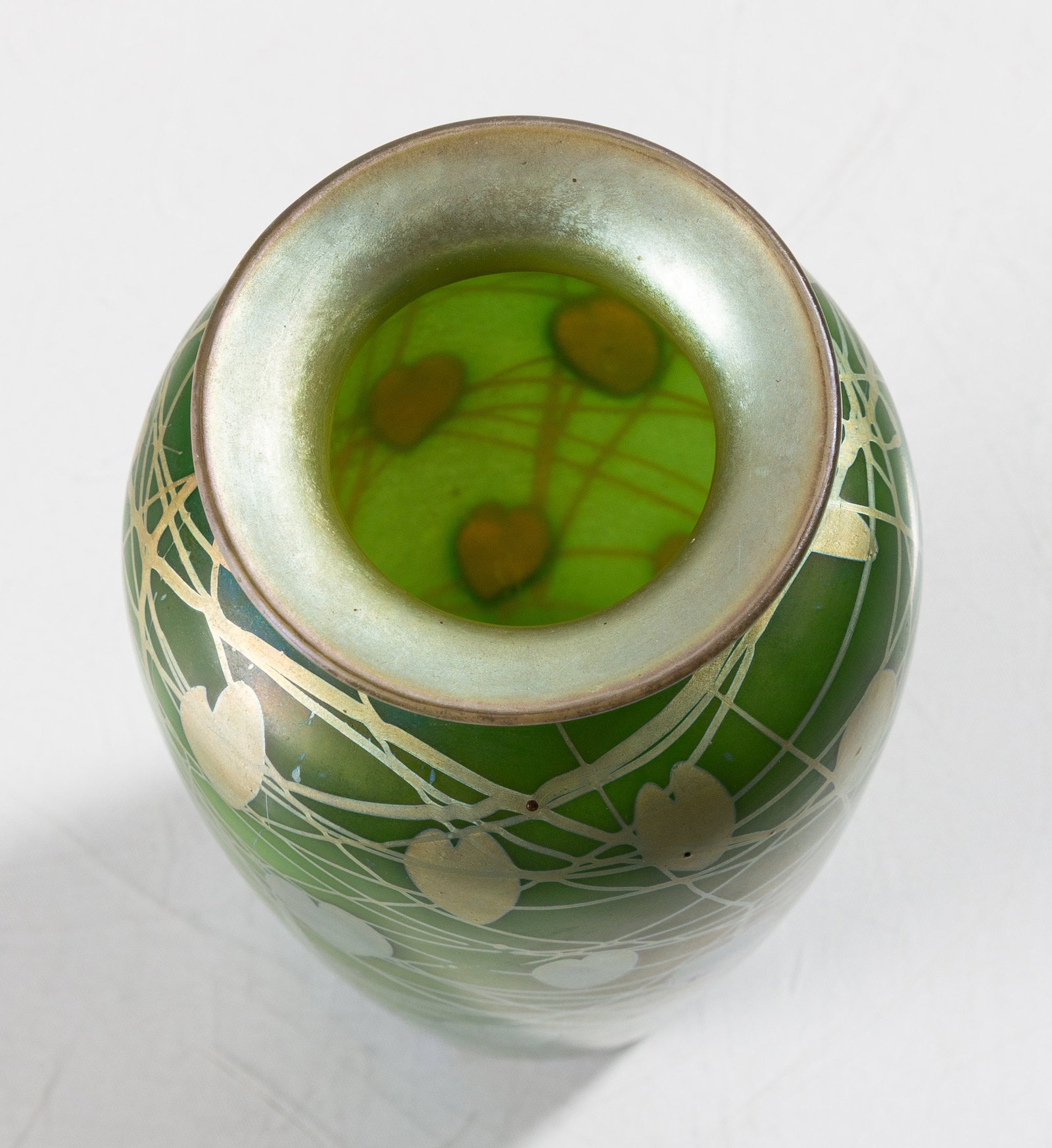 Steuben Decorated Vase - 4