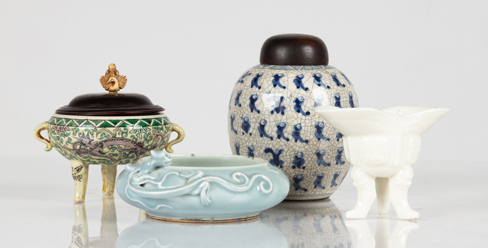 Group of Four Chinese Ceramics (1 of 5)