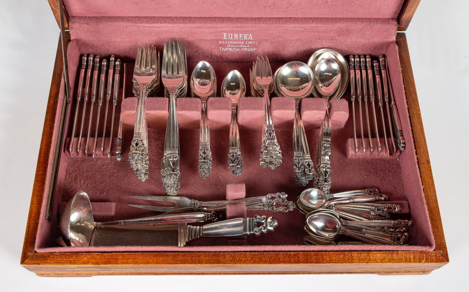 Georg Jensen Acorn Pattern Sterling Silver Flatware - 3