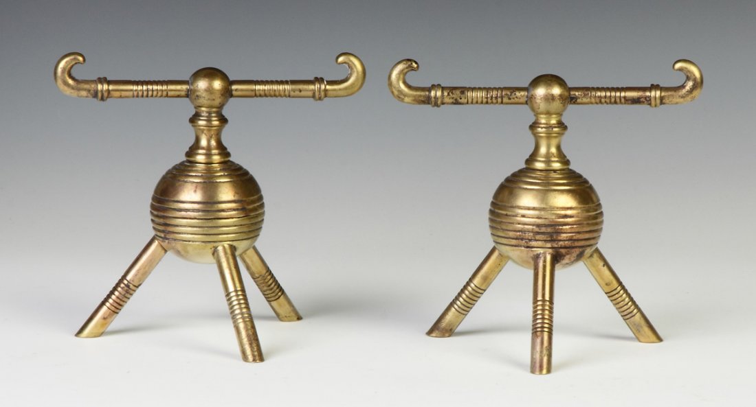Brass Tool Rests: Brass Tool Rests. Ht. 8" W 7 1/2"