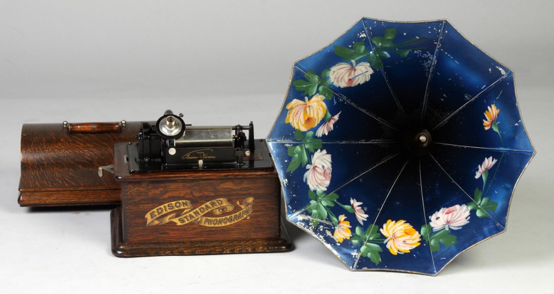 Edison Home Phonograph: Edison Home Phonograph.