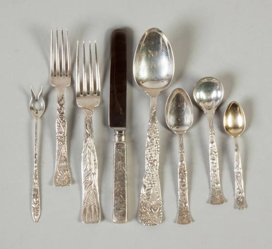 Tiffany Sterling Silver Flatware Vine Pattern