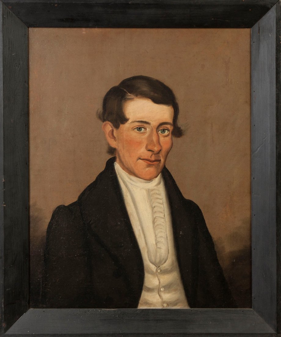 Portrait of Reverend Theodore F. Jessup, 1841-1917: Portrait of Reverend Theodore F. Jessup, 1841-1917.Oil/canvas. 26" x 20" A Private New England Collection.