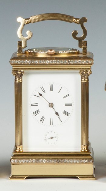 French Repeating Carriage Clock