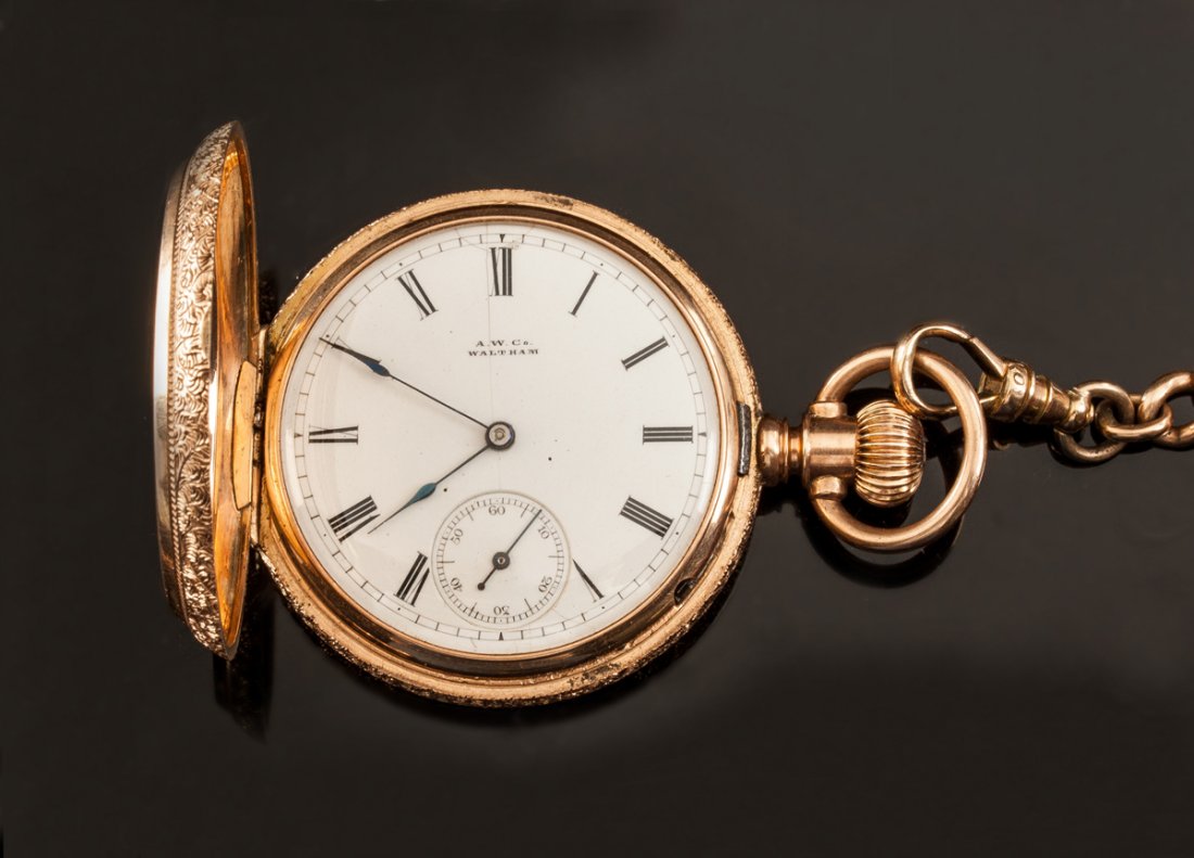 a.w.w. co waltham pocket watch a.w.w. co waltham pocket watch