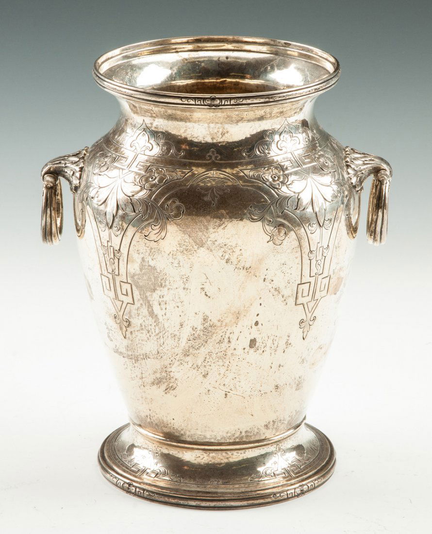 Grogan Company Sterling Silver Handled Vase