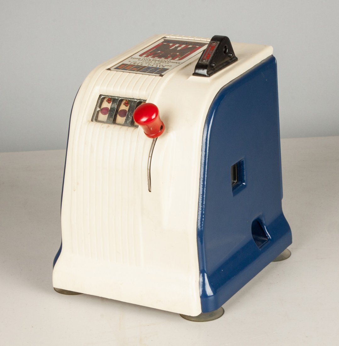 Daval American Eagle One Cent Slot Machine: All original, excellent. Ht. 10 1/2" W 8"