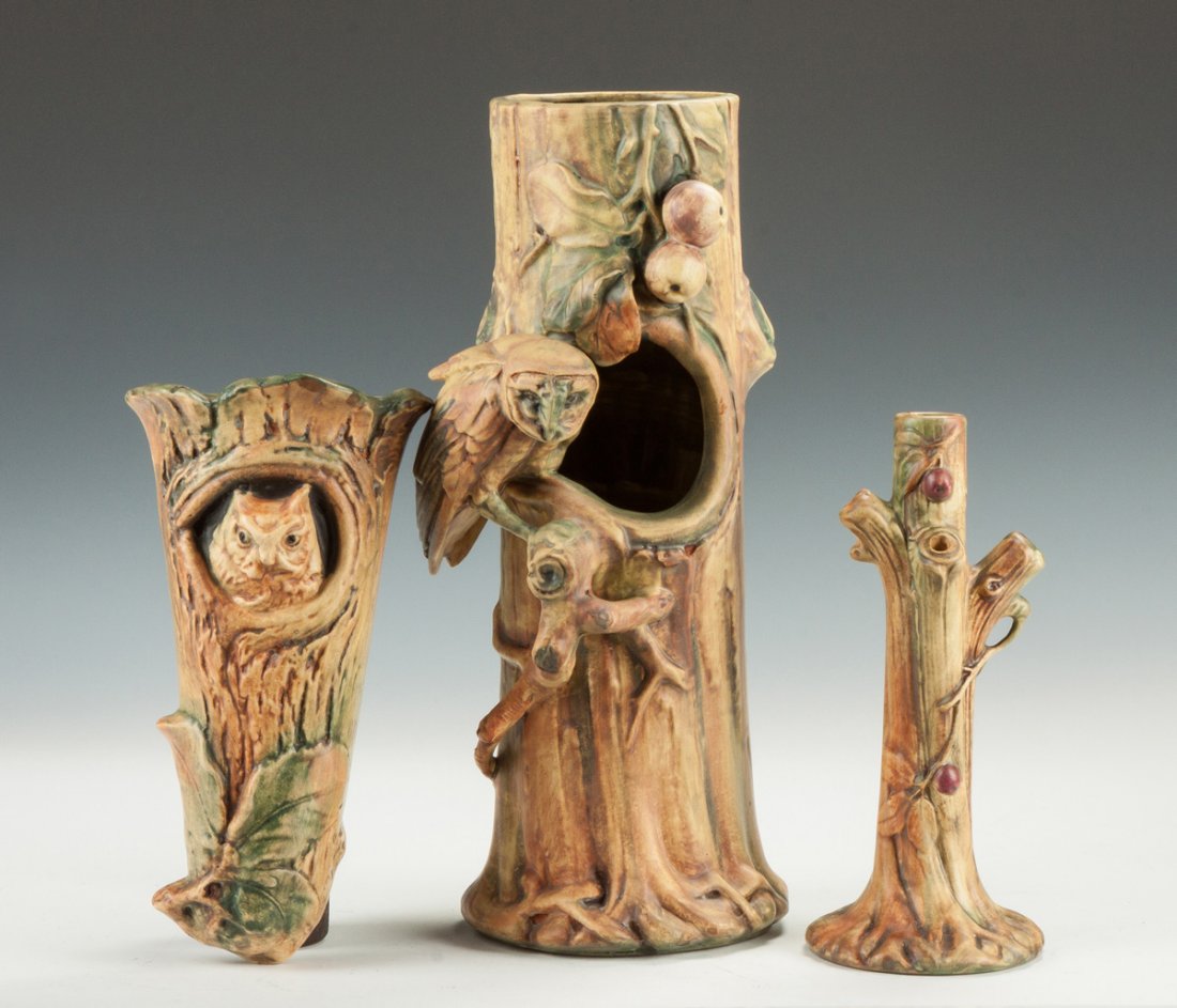 Three Pieces of Weller Art Pottery (1 of 1)