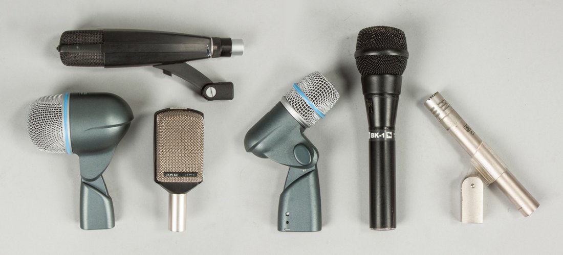 Group of Six Microphones (1 of 1)