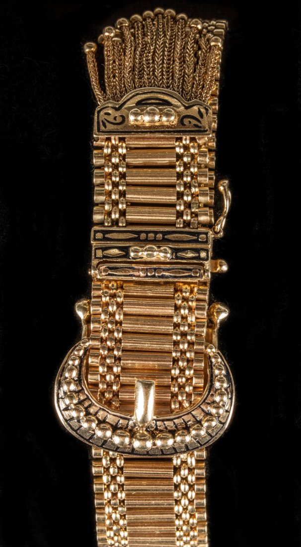 14K Gold Bracelet Watch (1 of 2)