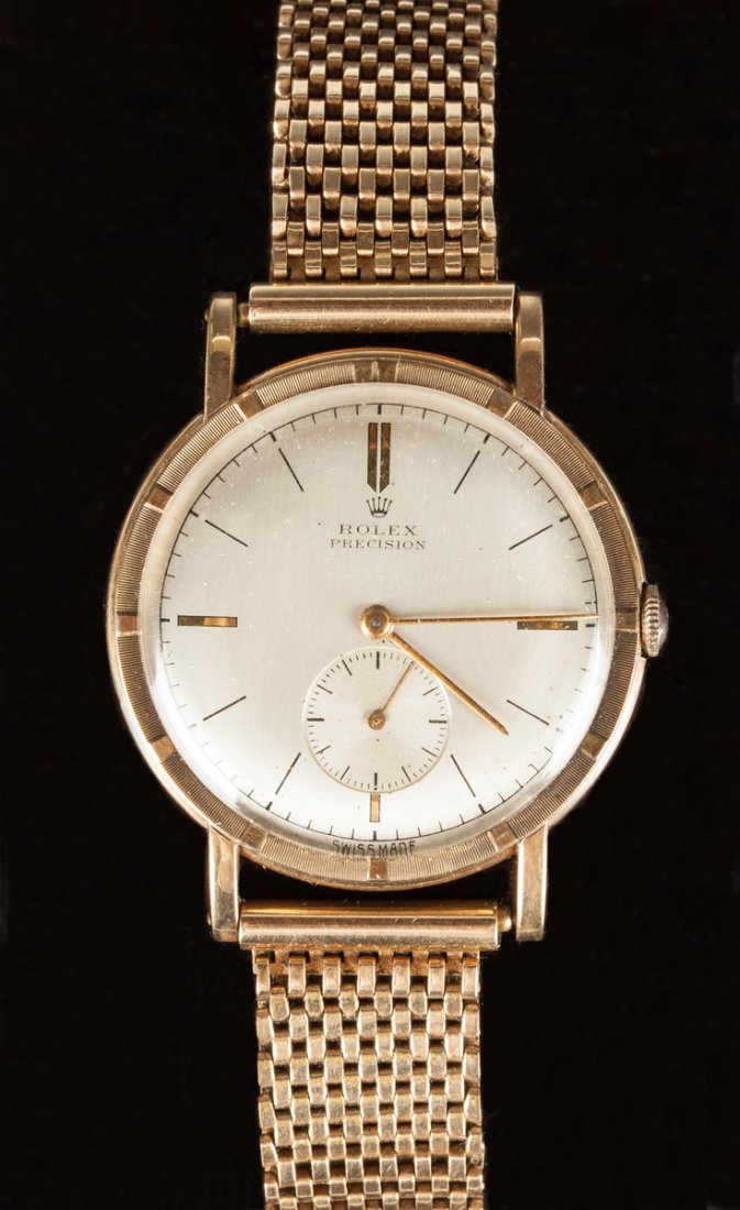 Rolex Precision 14K Gold Men's Watch (1 of 1)