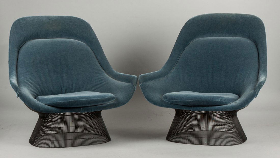 Warren Platner for Knoll Pair of Lounge Chairs (1 of 2)