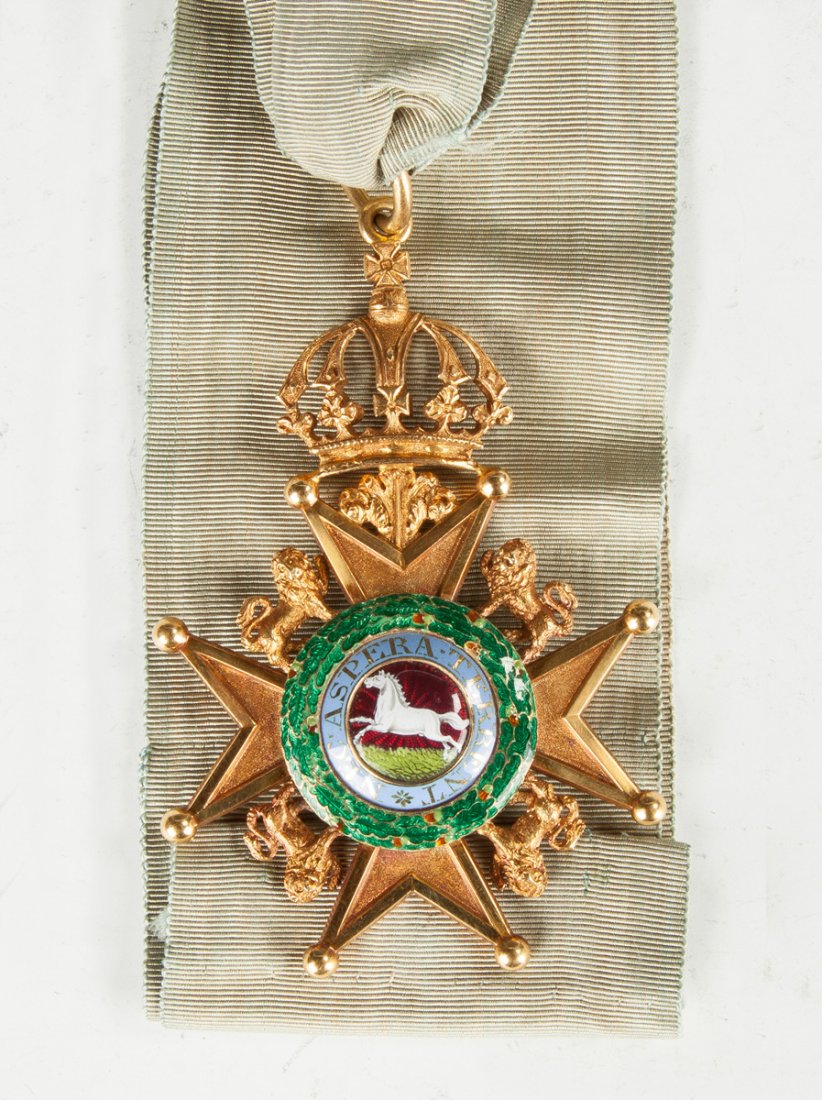 Royal Guelphic Order of the Kingdom of Hanover Badge (1 of 3)