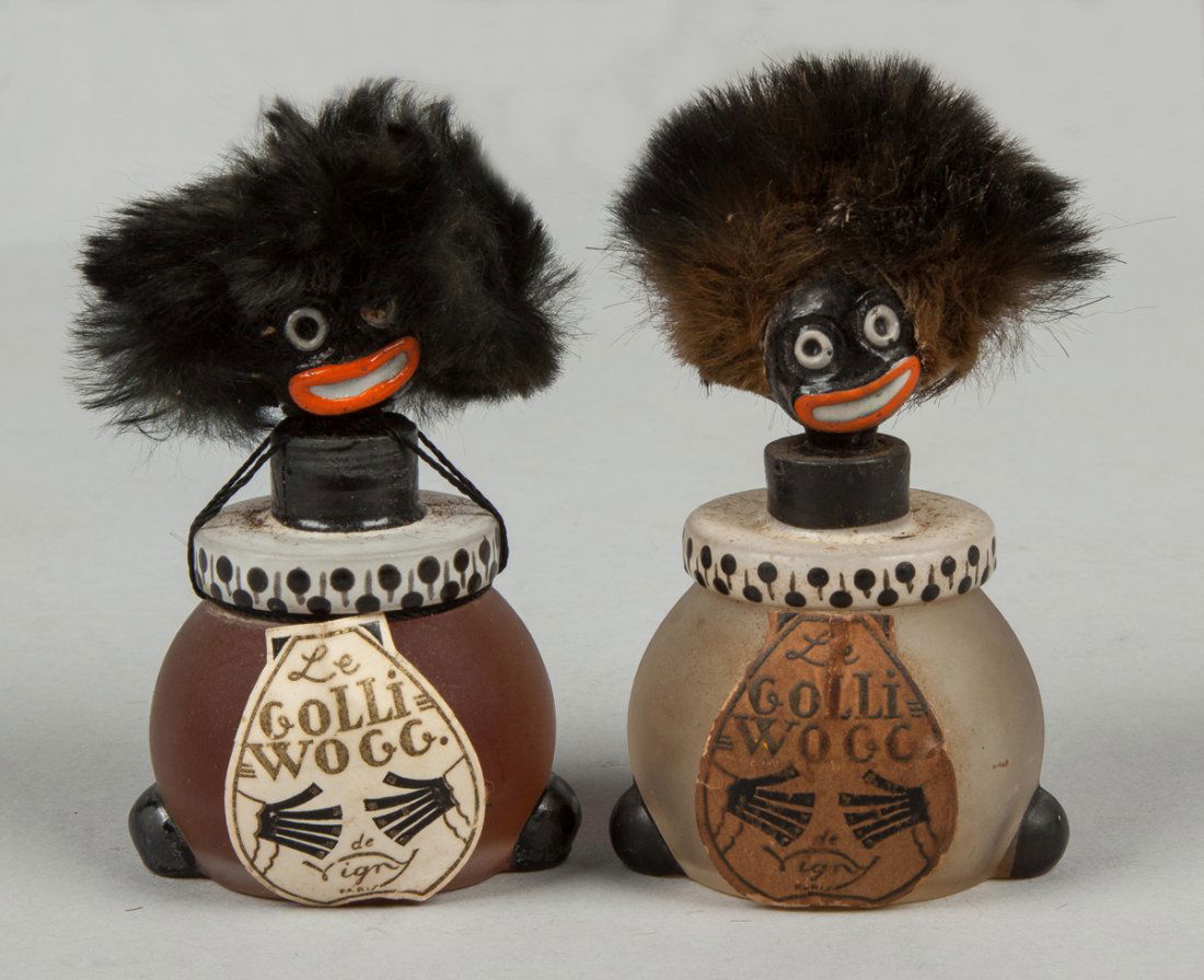 Pair of Golliwog for Vigny Perfume Bottle (1 of 3)
