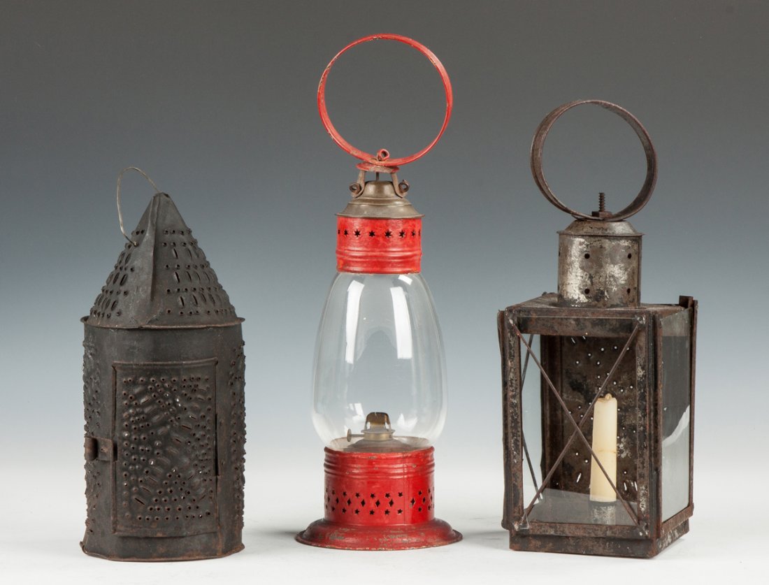 Two Candle Lanterns and One Oil Lantern (1 of 1)
