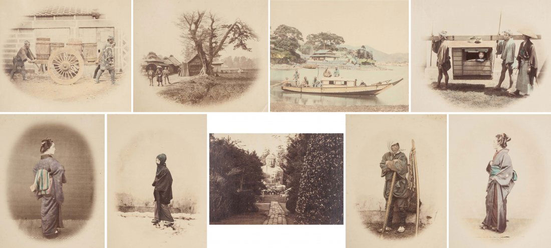 Group of 9 Vintage Asian Photographs (1 of 9)