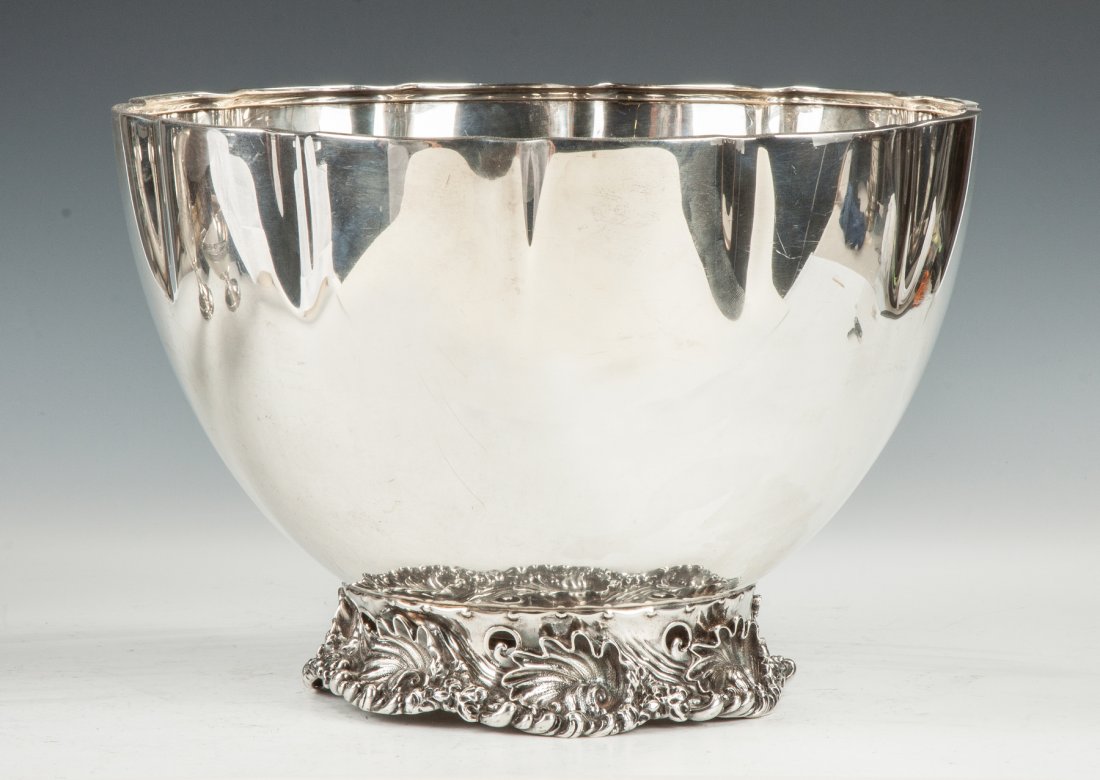 Whiting Sterling Silver Punch Bowl (1 of 2)