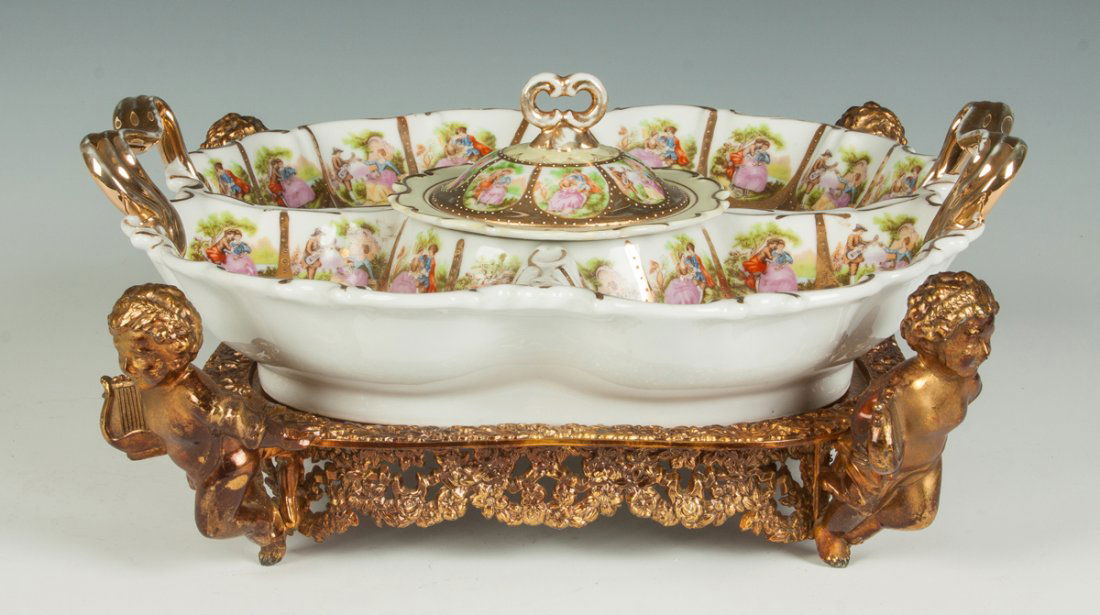 German Porcelain Serving Dish (1 of 3)