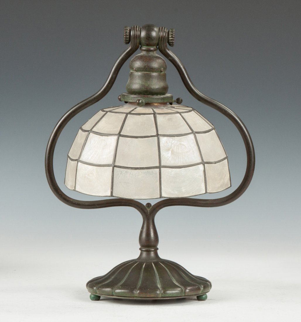 Tiffany Studios, NY, Bronze Desk Lamp (1 of 2)