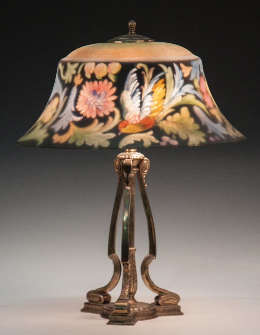 Pairpoint Bird of Paradise Table Lamp (1 of 3)