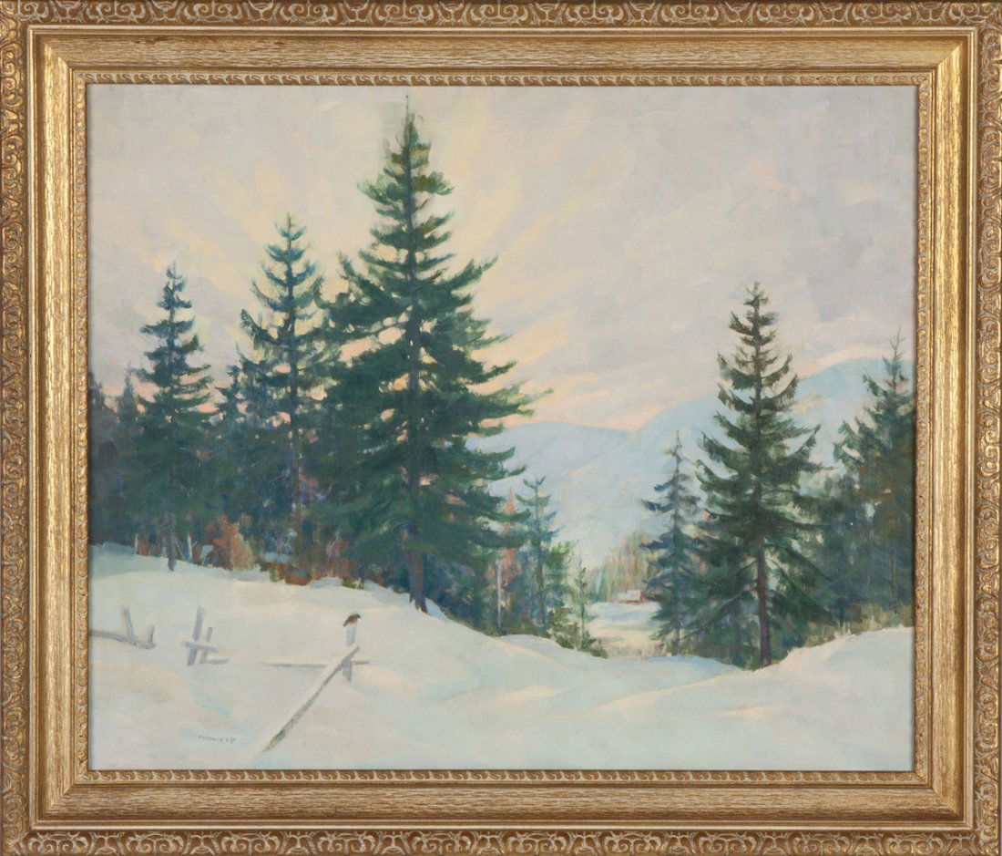 Clifford McKormick Ulp (American, 1885-1957) Winter (1 of 2)