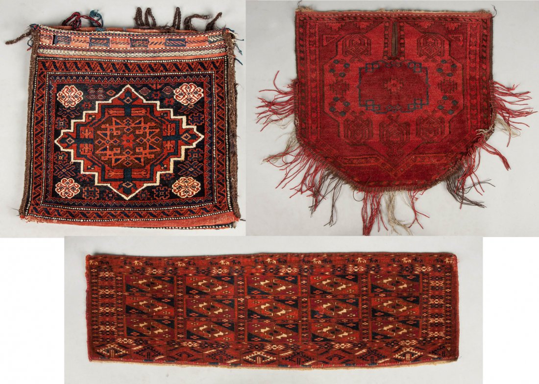 Bokkara Mat, Saddle Bag & Kurdish Bagface (1 of 6)