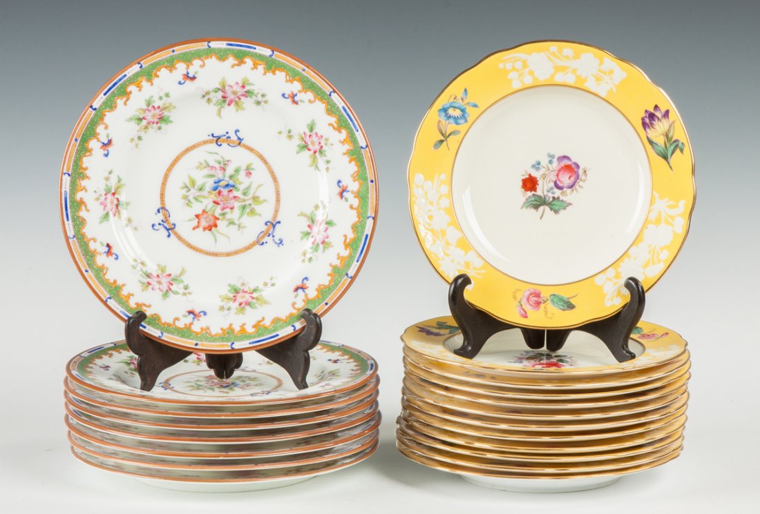 Coalport & Tiffany Luncheon Plates (1 of 3)