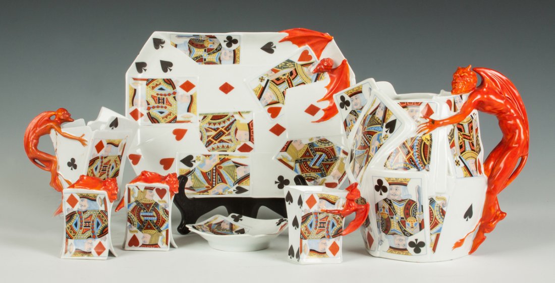 Royal Bayreuth Bavarian Devil Set (1 of 2)