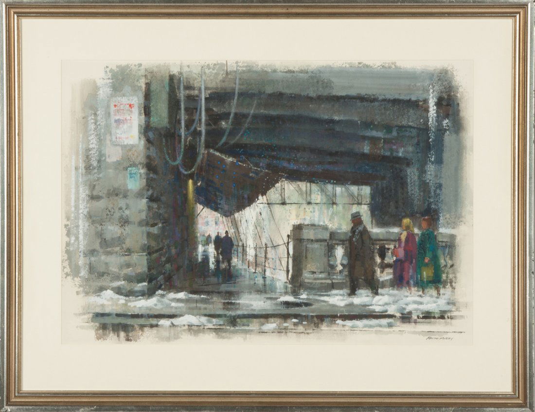 Ralph Avery (American, 1906-1976) "McGinty's Catwalk" (1 of 3)