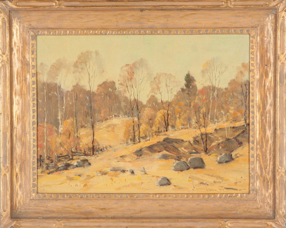 John F. Enser (American, 1898-1968) "Golden Pastures" (1 of 3)