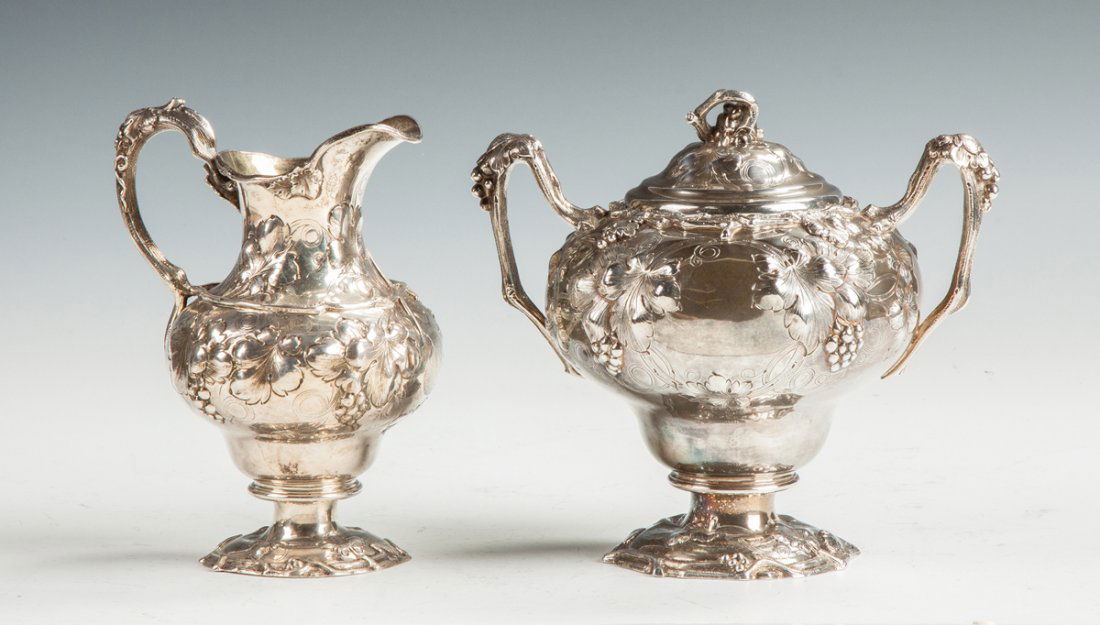 Tiffany & Co. Sterling Silver Creamer & Sugar (1 of 2)