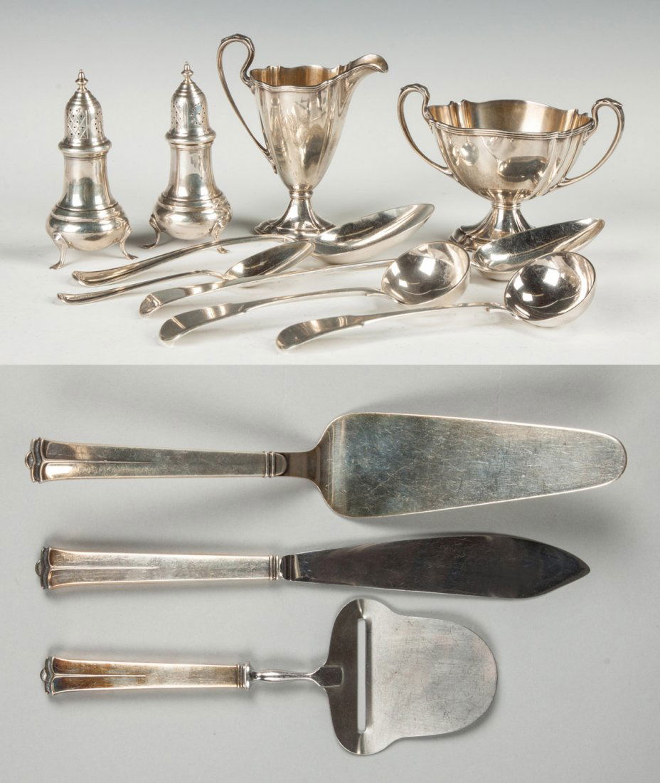Group of Sterling Silver Table Articles and Various (1 of 2)