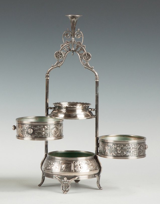 Victorian Reed & Barton Silver Plate Castor (1 of 1)