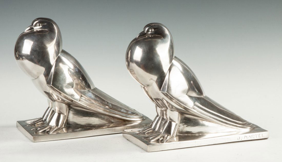 A Pair of Jan & Jol Martel (French, 1896-1966) Silver (1 of 3)